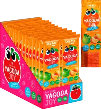 Пастила D.E.M.I. Yagoda Joy із соком апельсина 15 г