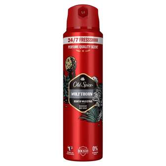 Дезодорант 200 мл Old Spice Wolfthron антиперспірант аерозоль 