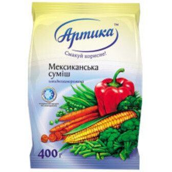 Овочева суміш Артіка 400г Мексиканська с/м м/у