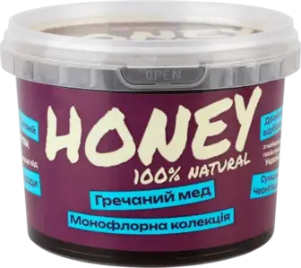 Мед Мед України Honey Гречаний 500 г