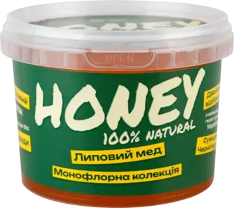 Мед Мед України Honey Липовий 500 г