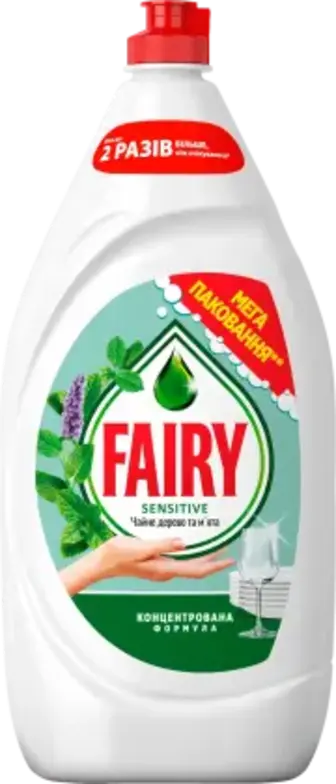 Засіб для миття посуду Fairy Чайне дерево та м'ята 1.35 л