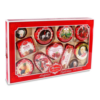Цукерки Reber вкриті шоколадом асорті (380г)