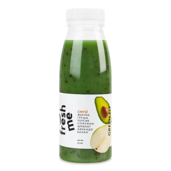 Смузі Fresh me Green fit фруктове (250мл)