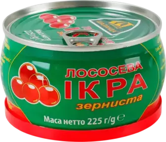 Ікра Шаланда лососева зерниста 225 г