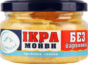 Ікра мойва Камчадал пробійна солена с/б 180г