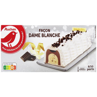 Десерт Auchan Біла Леді 533 г (3596710456239)