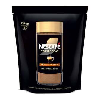 Кава 150г Nescafe Espresso розчинна з густою пінкою м/у 
