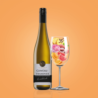 Вино 0,75 л Dr. Zenzen Gewurztraminer напівсолодке біле 9-10 % об. скл/пл Німеччина 