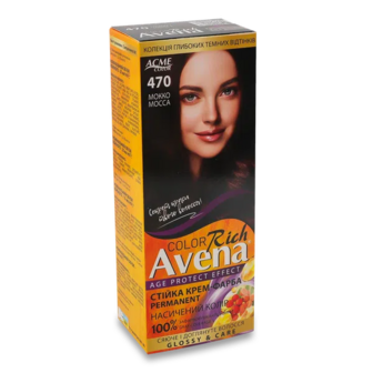 Крем-фарба Avena Rich Color 470 Мокко