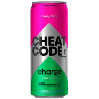 Напій Cheat Code Charge Вишня енергетичний безалкогольний з/б 0,33л