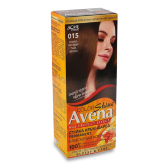 Крем-фарба Avena Shine Color 015 Темно-русявий
