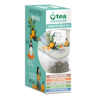 Чай зелений Tea Moments Assorted Green Tea 15 пакетиків