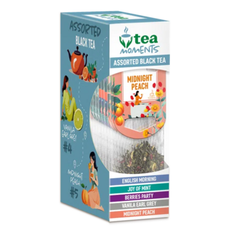 Чай чорний Tea Moments Assorted Black Tea 15 пакетиків