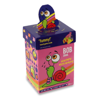 Набір продукції Bob Snail Різдвяний бокс з іграшкою та грою (382г)