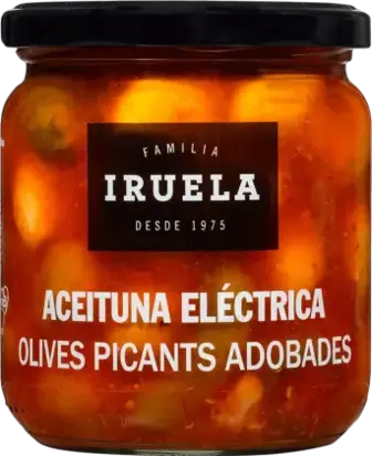 Оливки Iruela Electrica гострі мариновані 365 г