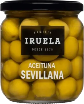Оливки Iruela Мансанілья зелені 365 г