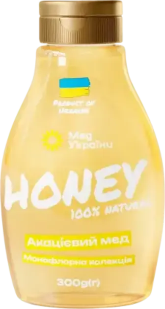 Мед Мед України Honey Natural Акацієвий 300 г