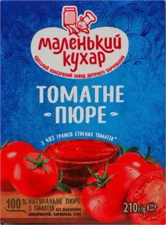 Томатне пюре Маленький кухар 210 г