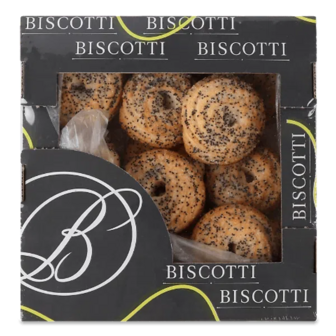 Печиво Biscotti Маргаритка з маком здобне (0,28кг)