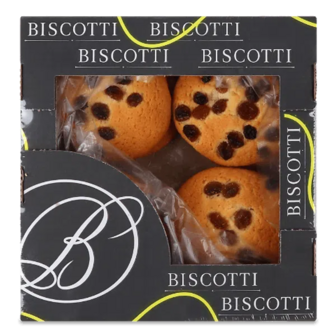 Печиво Biscotti Американське з родзинками (0,215кг)