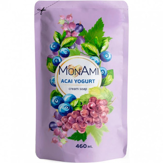 Мило рідке MonAmi Acai yogurt 460 мл (4820263230466)