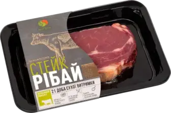 Стейк Sun Seed Ribeye steak з яловичини охолоджений напівфабрикат, ваговий