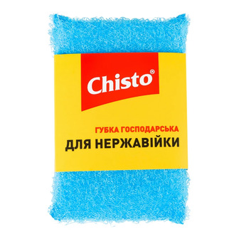 Губка-скребок Chisto для нержавіючої сталі 1 шт (4823098413790)