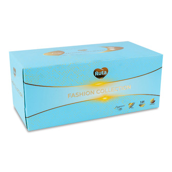 Серветки косметичні Ruta Fashion collection 3-х шарові 144 шт (4820202897569)