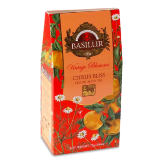 Чай чорний Basilur Citrus Bliss (75г)