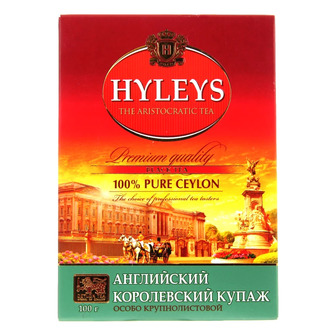 Чай чорний Hyleys Англійський королівський купаж 100 г (4791045003175)