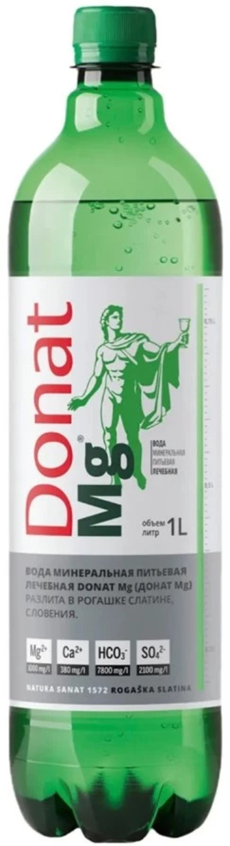Вода мінеральна Donat Mg негазована 1 л (3838471024808)