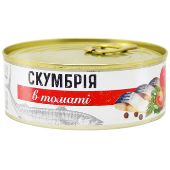 Скумбрія Banga в томатному соусі 240 г (4751017402702)