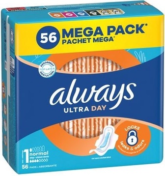 Прокладки Always Ultra Normal 56шт.