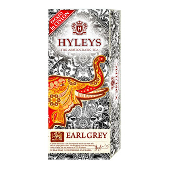 Чай чорний Hyleys Earl Grey з бергамотом 1,5г*20шт