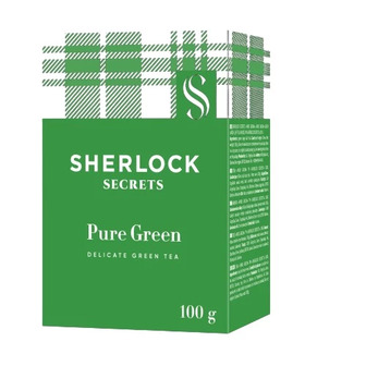 Чай зелений Sherlock Secrets Pure Green 100 г (4823118602364)