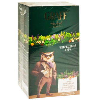 Чай трав'яний Graff Чебрецевий гуру 2 г х 15 шт (4820279612188)