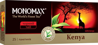 Чай чорний Мономах Kenya Tea 2 г х 25 шт (4823113224509)