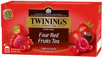 Чай чорний Twinings 4 червоні фрукти 2 г х 25 шт (70177025953)
