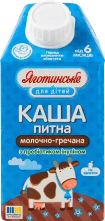 Каша Яготинське молочно-гречана 2% 500 г