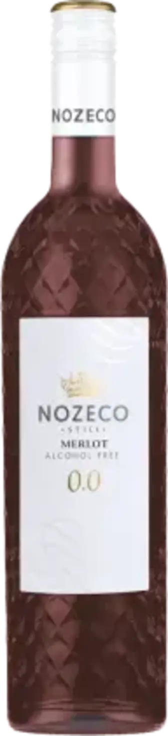 Вино безалкогольне Nozeco Merlot червоне солодке 0.75 л
