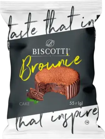 Кекс Biscotti Брауні 65 г