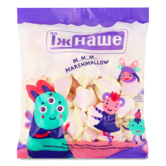 Маршмеллоу Їж Наше Веселі пружинки з ароматом полуниці (175г)