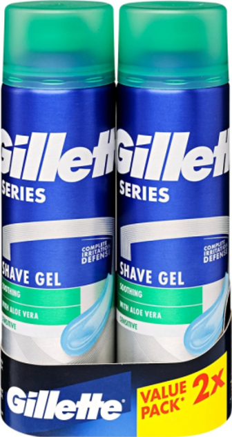 Гель Gillette Series Soothing д/гоління  2*200мл