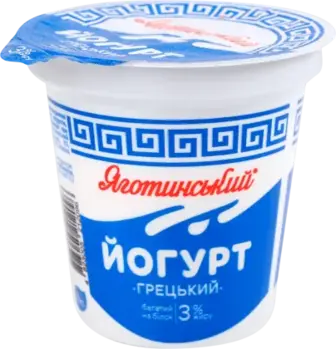 Йогурт Яготинський Грецький 3% 260 г