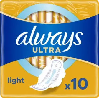 Гігієнічні прокладки Always Ultra Light Single 10 шт