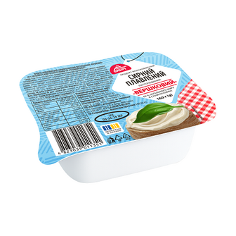 Продукт молоковмісний сирний плавлений 160г Розумний вибір Вершковий 60% п/ванночка 