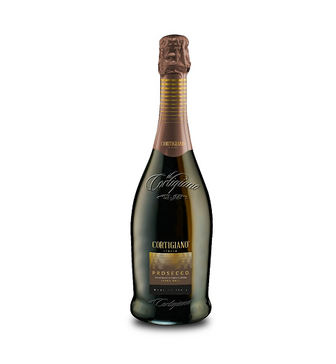Вино ігристе 0,75 л CORTIGIANO Prosecco сухе біле 11% об скл/пл  Італія 