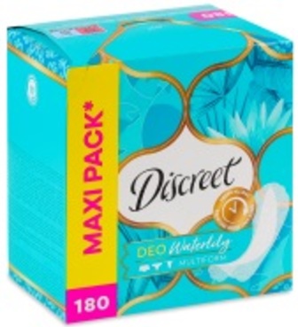 Прокладки Discreet Deo Waterlily щоденні 180шт