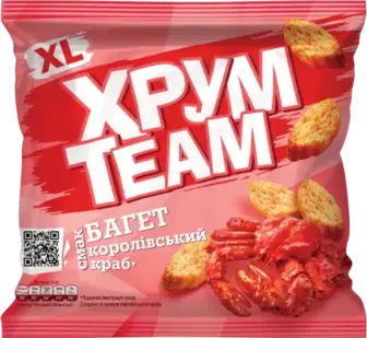 Багет ХрумTeam Королівський Краб 90 г